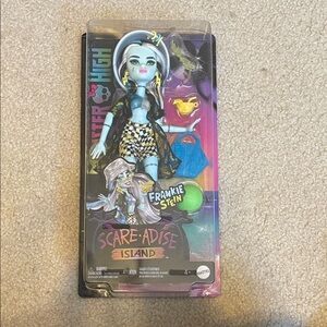 Mattel Monster High Scare-adise Island Doll with Blue Skin